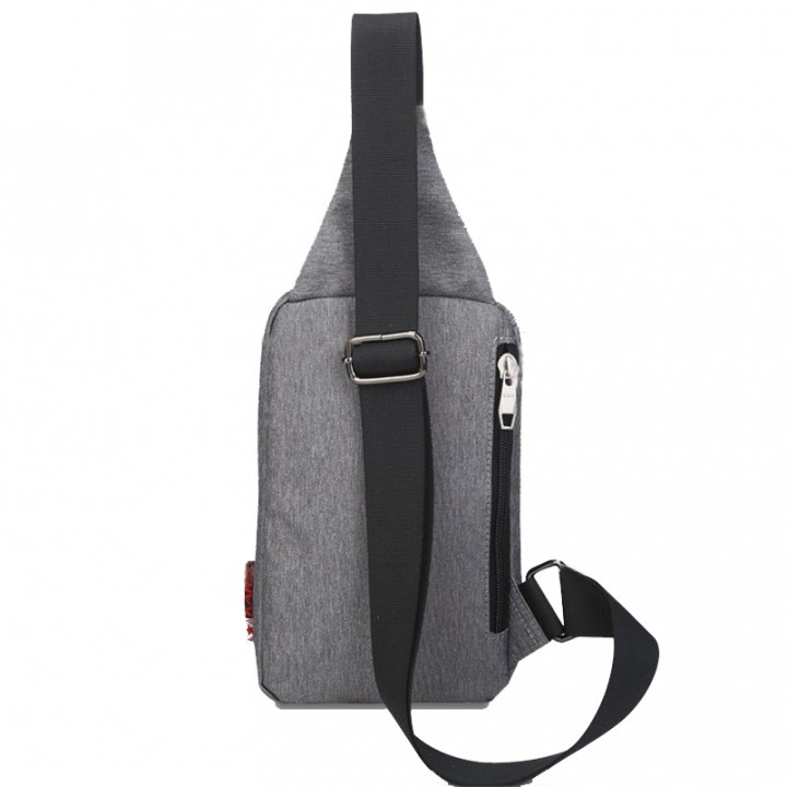 Tas KAKA 99002 Water Resistant Crossbody Chest Bag Slim Backpack