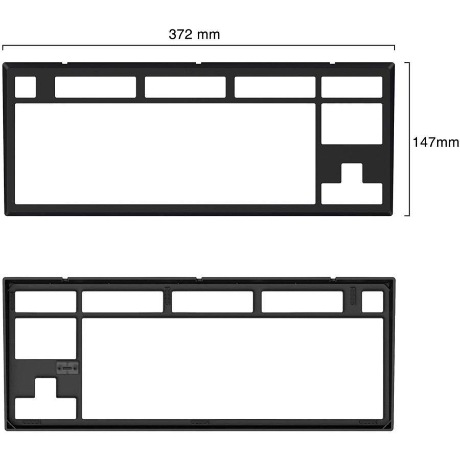 Tecware Phantom Shroud Classic Magnetic 87 - Cover Keyboard