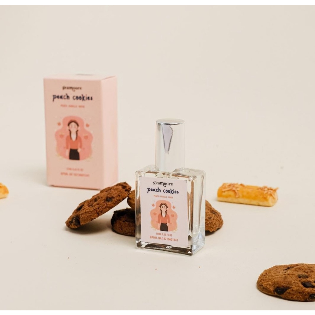 (BPOM) Parfum geamoore inspired | parfum geamoore addicted scent edition | parfume geamoore | parfume geamore | parfum murah | geamoore inspired parfum roll on | geamoore addicted series-PEACH COOKIES