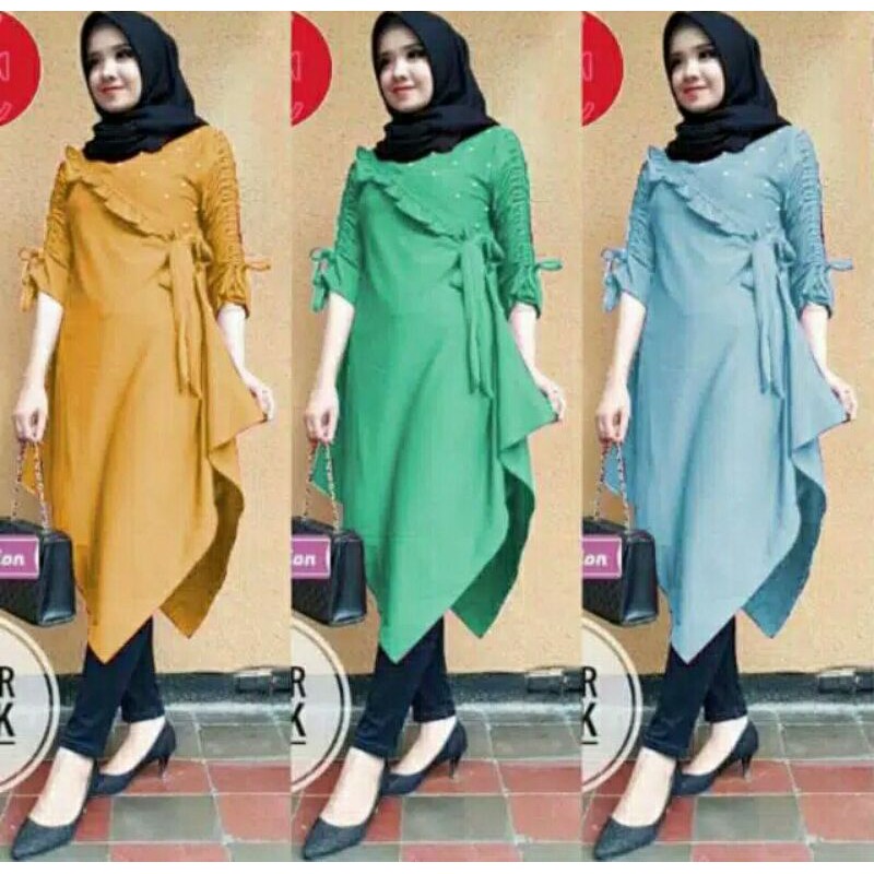 Atasan Wanita / Tunik Oscar /Baju Atasan / Fashion Muslim