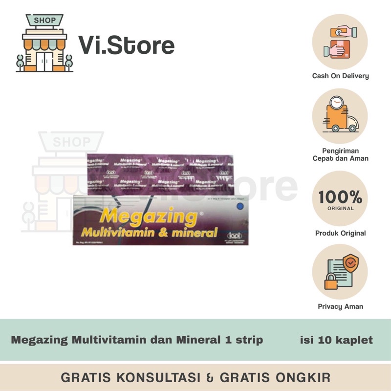 Megazing 1 strip isi 10 tablet