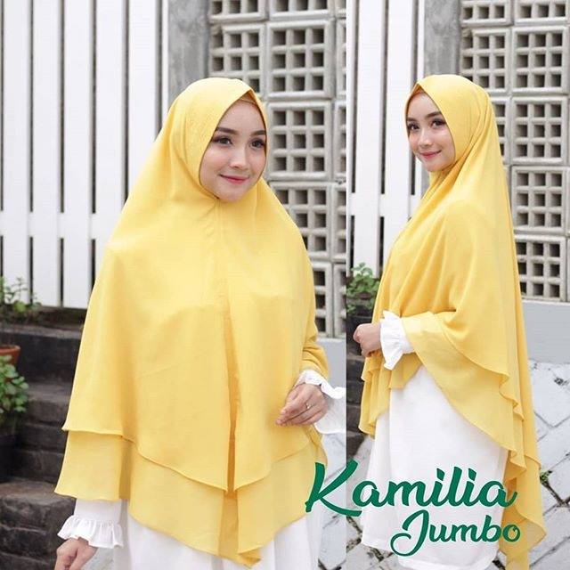 Jilbab Ceruti Kamilia Jumbo - Iva Collection