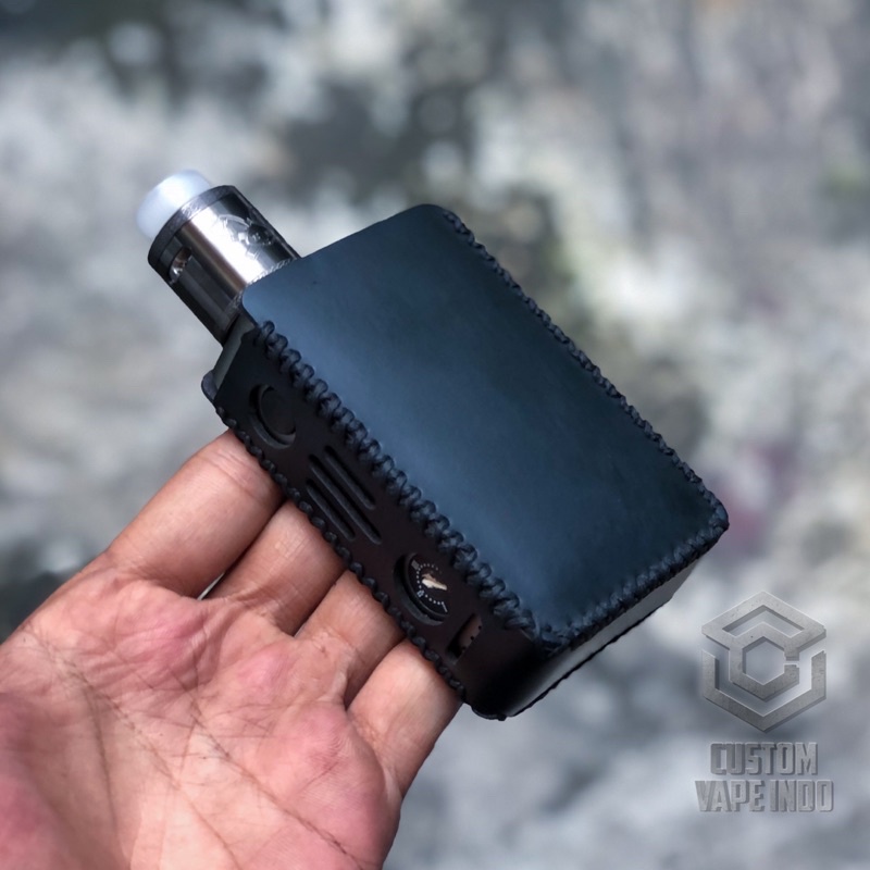 Black Leather sleeve case Hotcig r233