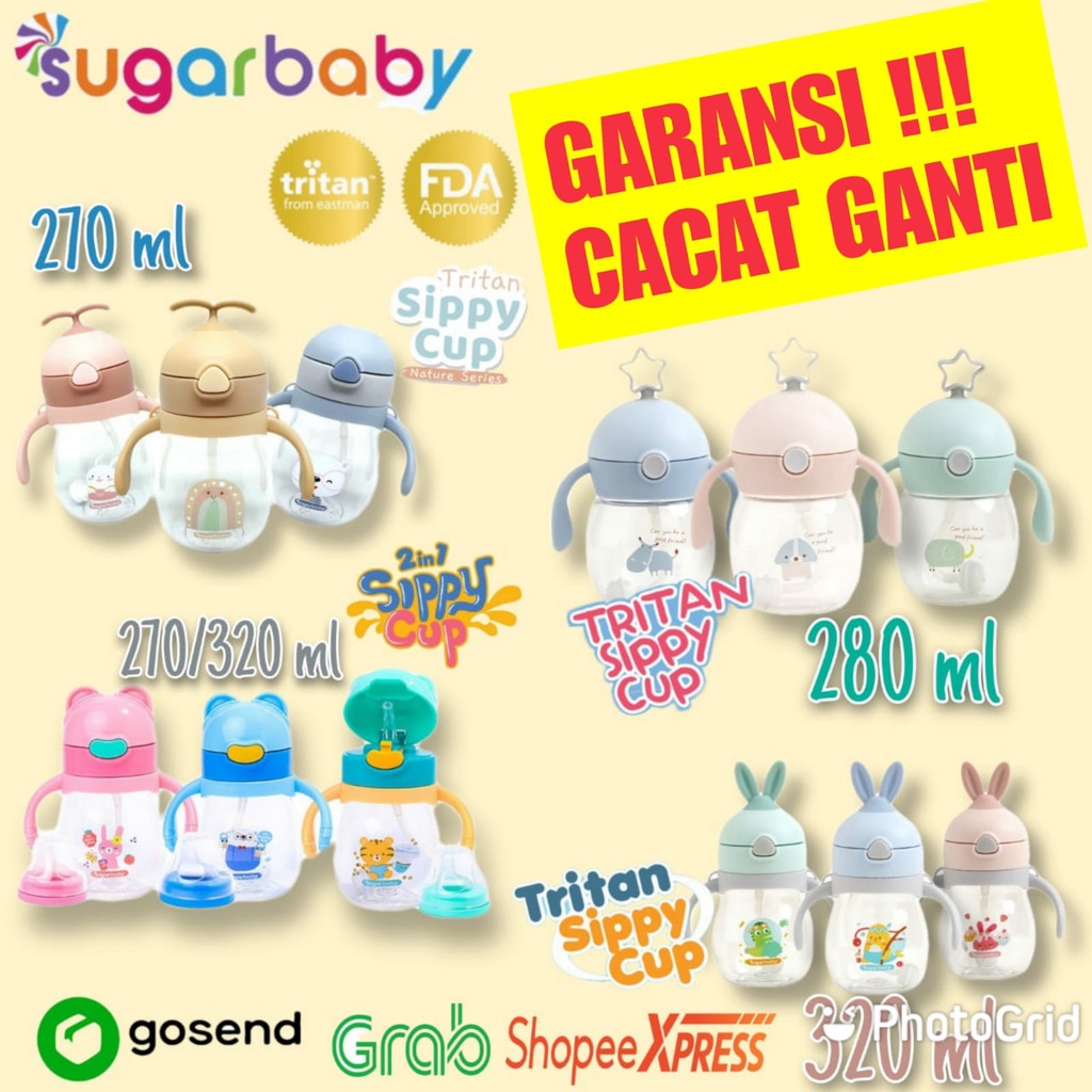 SUGARBABY BOTTLE TRITAN Kids Sippy Cup Termos stainless steel Botol Minum anak Botol sugar Baby botol minum sugarbaby sugarbaby tritan botol minum nature sippy cup 2in1 BOTOL SUGARBABY BOTOL MINUM TUMBLER ANAK BOTOL MINUM TERMOS ANAK BOTOL NATURE