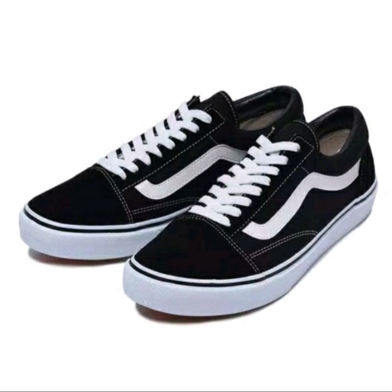 Sepatu vans old skool pria wanita sepatu sekolah sepatu sneaker casual pria wanita