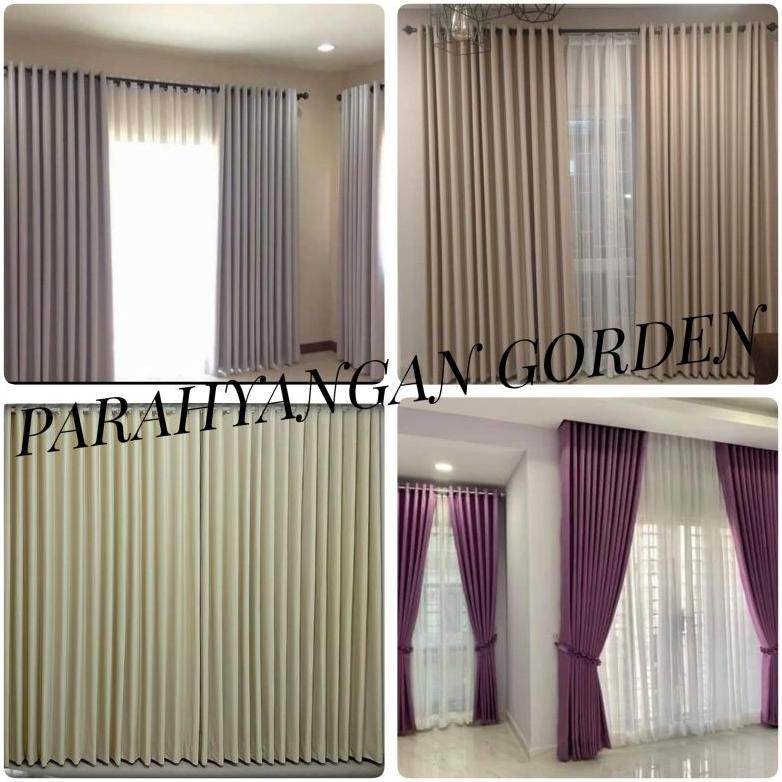 GORDEN JENDELA JUMBO L.310 T.260 CM GORDEN JENDELA BLACKOUT IMPORT GRADE-A TERLARISS...,,,,,