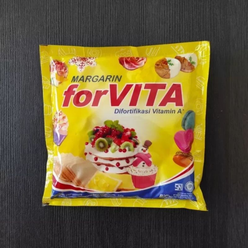 Forvita Margarin / Mentega 200Gr