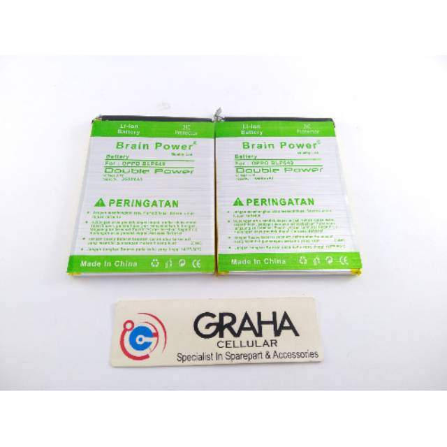 BATERAI / BATTERY / BATRE OPPO A83 / BLP-649 DOUBLE IC BRAIN POWER