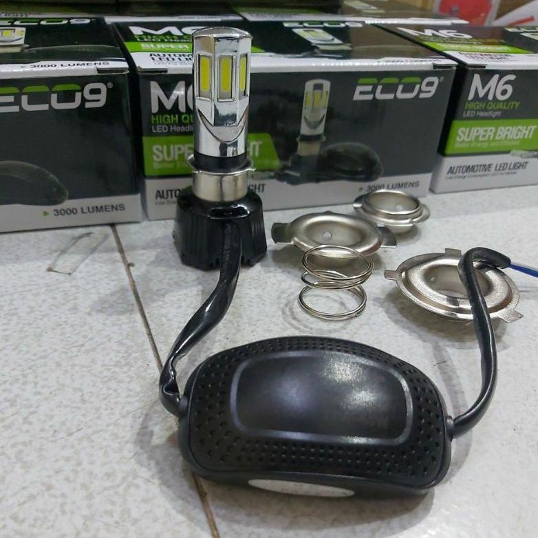 [[BISA COD]] LAMPU LED 6 SISI NINE LUMINOS ECO 9 H6/H4/H7