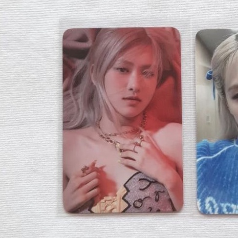 rose photocard pc pob ktown park chaeyoung r solo blackpink rosè official