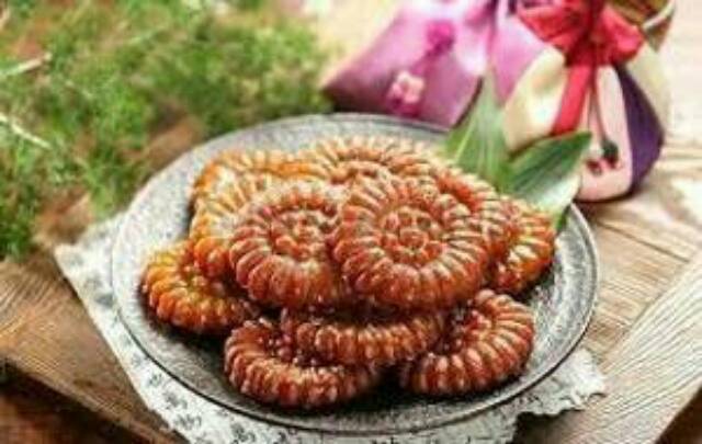 Korean Chapsal Hangwa Yakgwa Large Big Size 320g Mini Yakgwa 200g Korea Traditional Cake