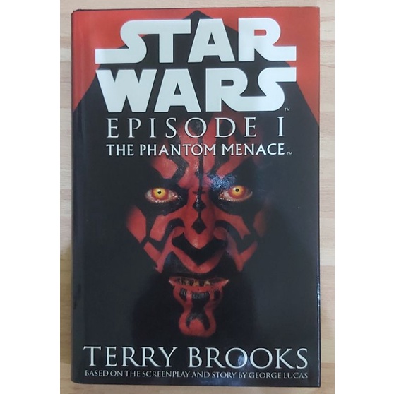 Star Wars Episode I - The Phantom Menace Novel (Hard Cover) by Terry Brooks