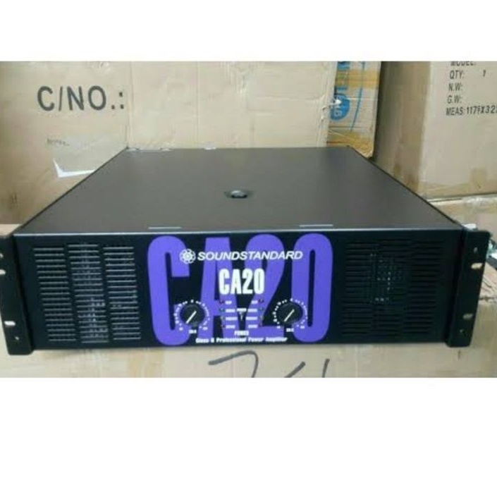 POWER AMPLIFIER SOUNDSTANDARD CA20 CA 20