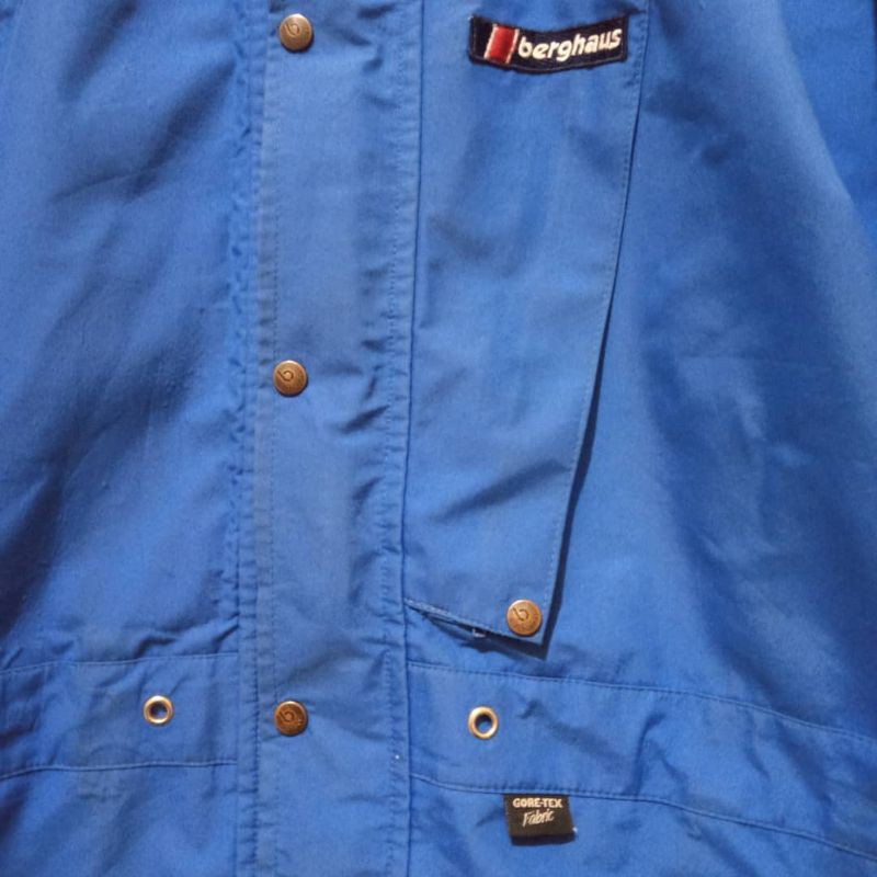 jaket gunung berghaus goretex original