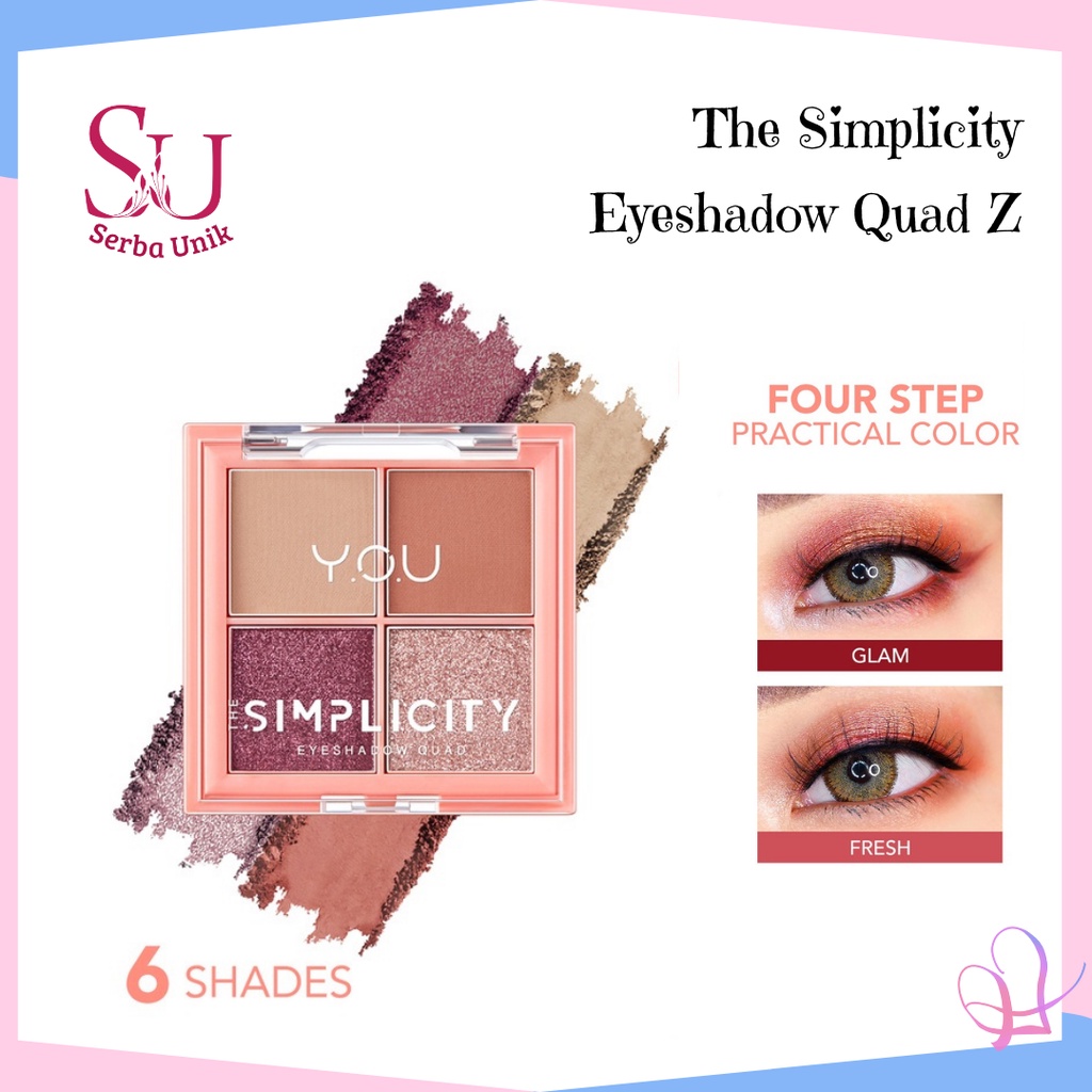 You The Simplicity Eyeshadow Quad Z