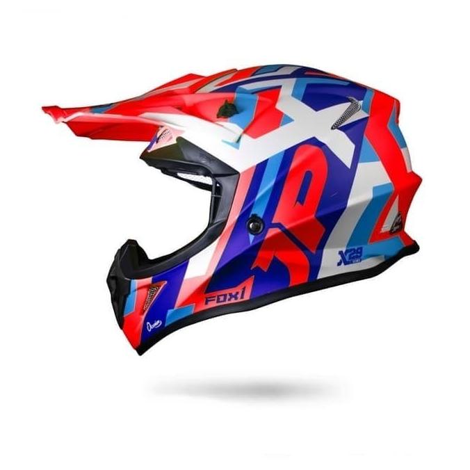 Helm Trail Helm Cross JPX Series X29 Oksonium Red Doff Original JPX kings-m0 Juara