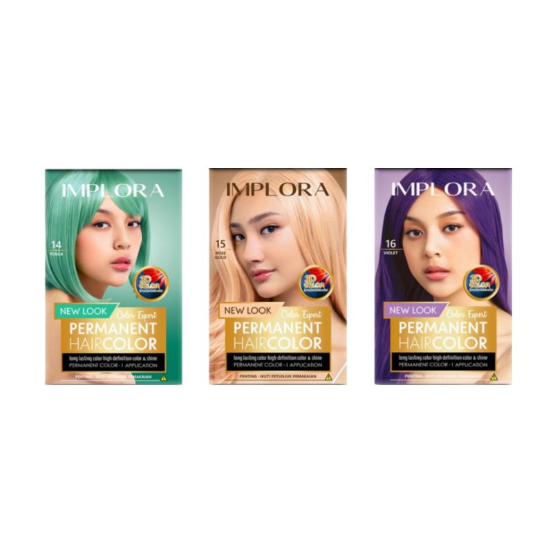 IMPLORA Permanent Hair Color Pastel Edition 30ml