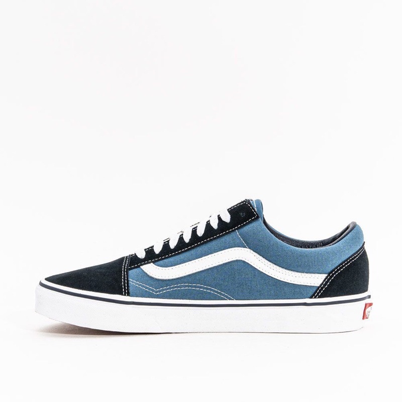 ( 8.8 ) ORIGINAL 100% Vans Classic OldSkool Navy Original BNIB