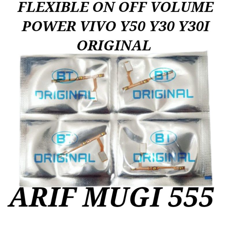 Flexible Flexible Tombol on off Volume Power Vivo Y50 Y30 Y30i Original