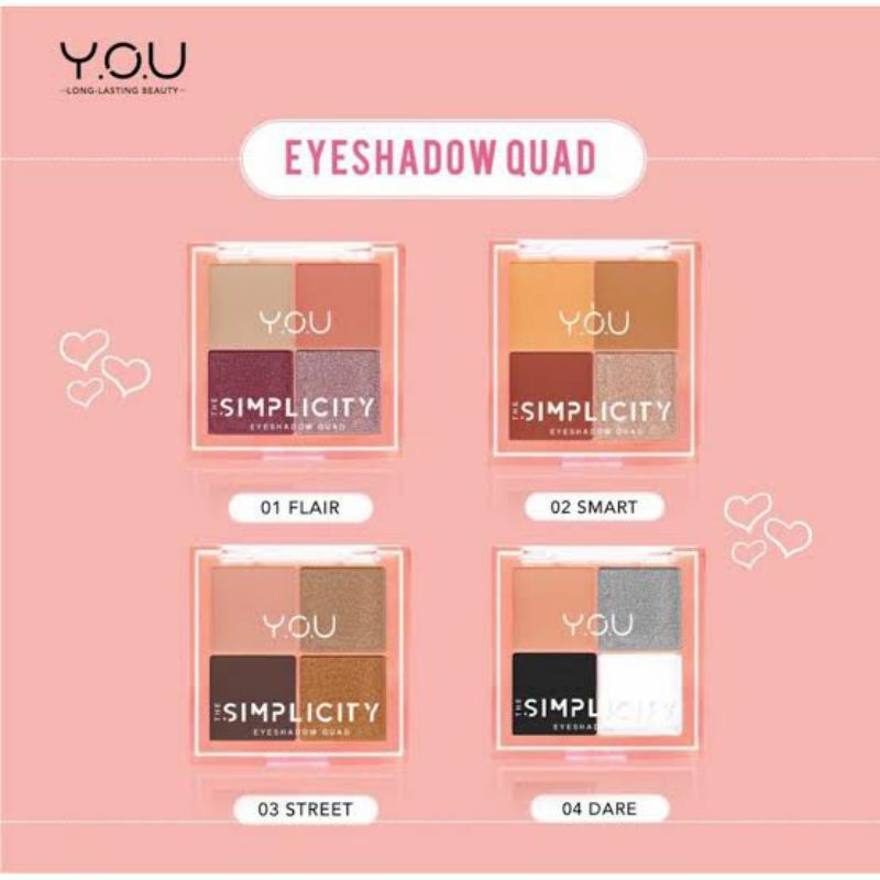 Eyeshadow YOU Simplicity Quad Z