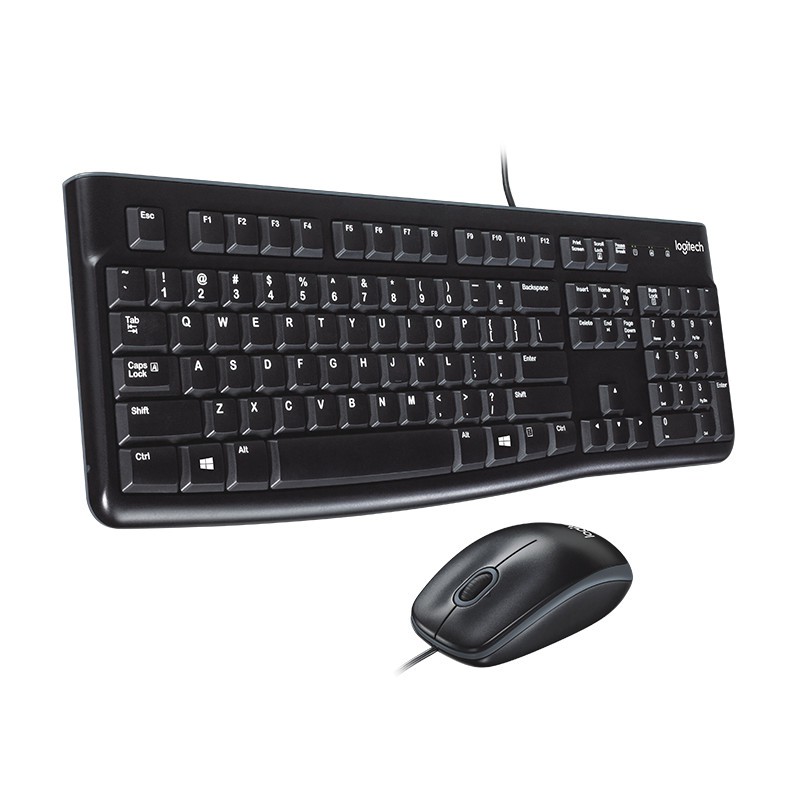 Logitech MK120 Combo Keyboard USB + Mouse USB