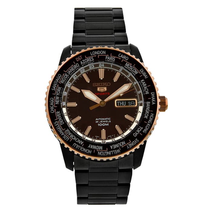 Seiko 5 Sports SRP132K1 World Time