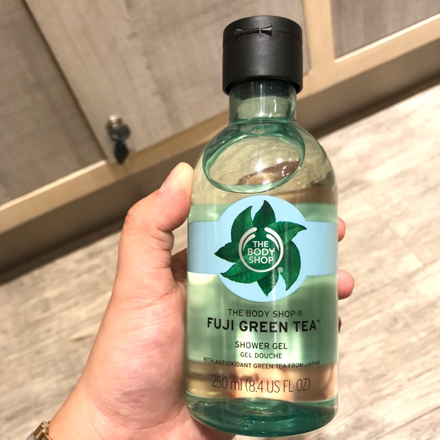 Body Shop Fuji Green Tea Shower Gel 60Ml Harga