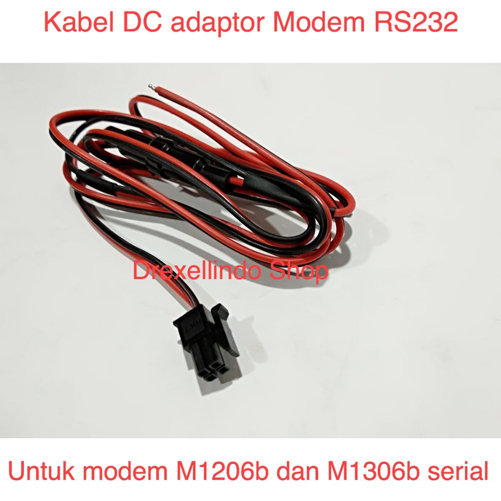 Kabel DC Adaptor Modem M1206b dan M1306b RS232  lop3126