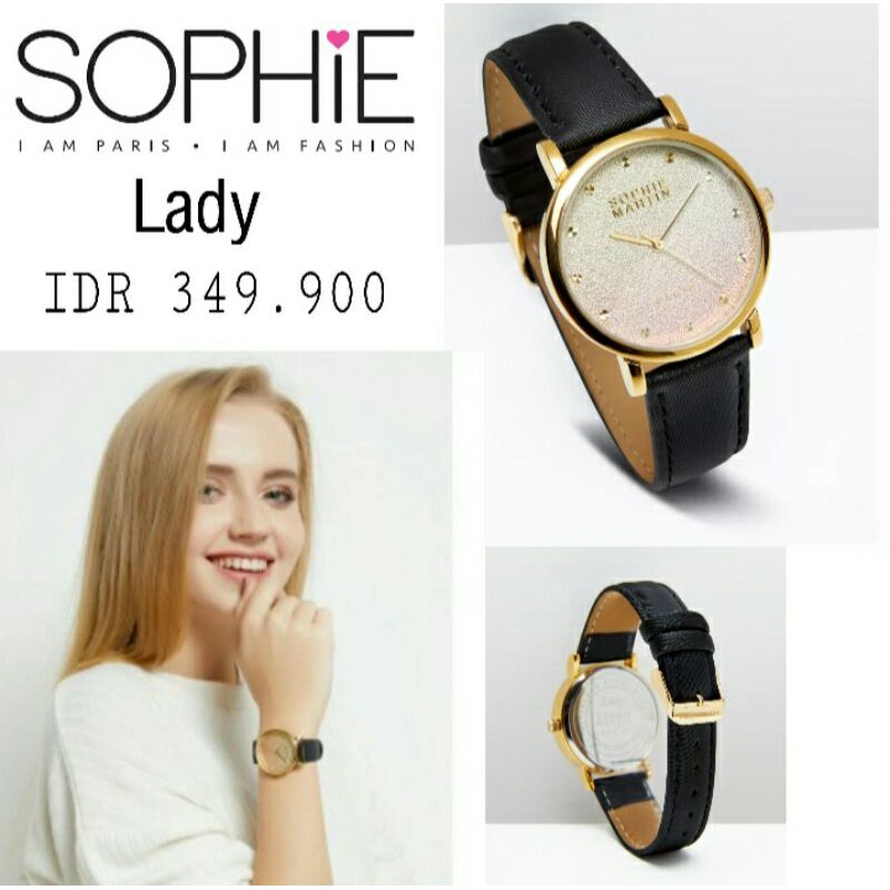 JAM LADY WPU005B5 SOPHIE JAM TANGAN WANITA SOPHIE MARTIN PARIS JAM SOPHIE MURAH JAM SOPHIE PROMO