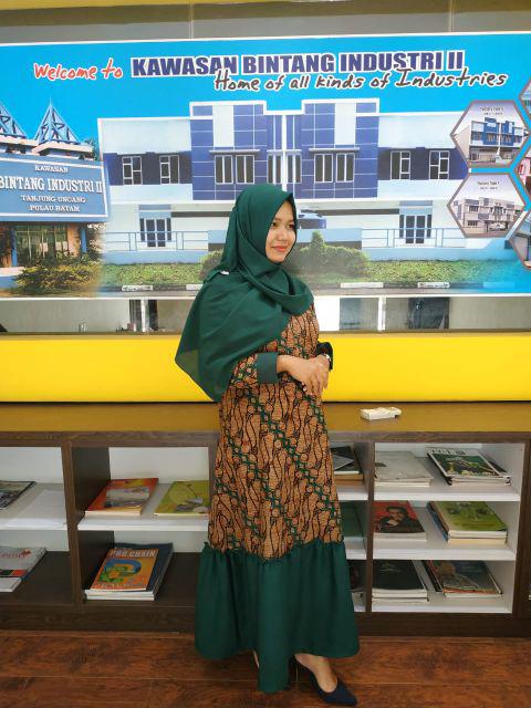 Gamis Batik Manggar, Padi,sekar,cantik,kubis,kipas,daun,kupu,nadine,gendis