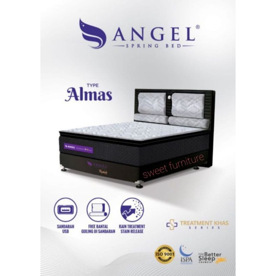 springbed angel almas 180x200 cm