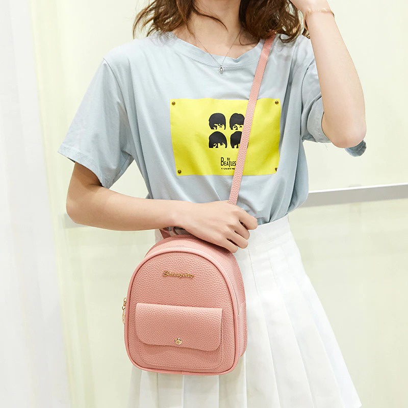 Tas Ransel Wanita New Stylish Backpack Ransel Jalan Jalan Tas Kuliah Wanita