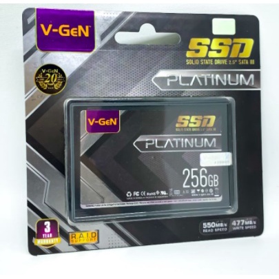 SSD VGEN 256GB PLATINUM ORI 100% RUSAK TUKAR BARU