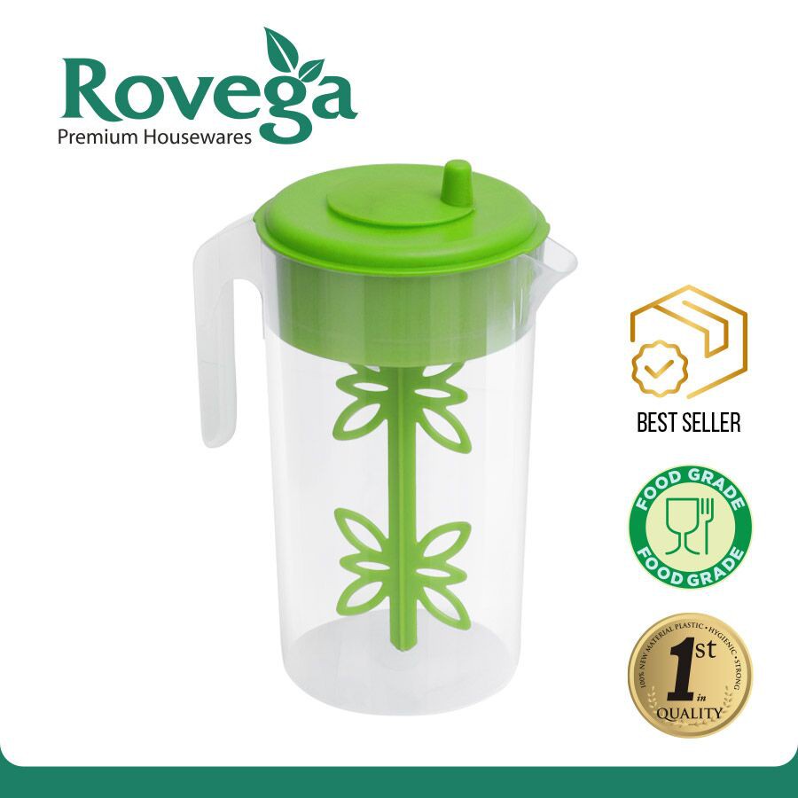 Rovega Premium Water Jug Teko Air Food Grade dengan Pengaduk