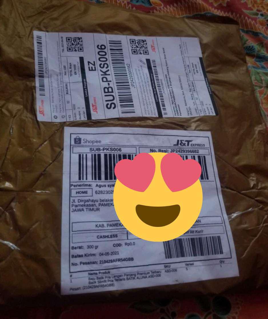 Baju Batik Pria Lengan Panjang Batik Solo Pria Lapis Furing Batik Premium Baju Batik Pria Modern 088