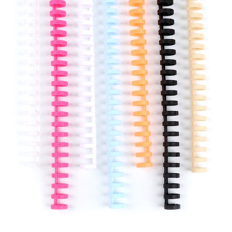 Ring Binder Spiral 30 Lubang Bahan Plastik Untuk Kertas A4 A5 A6