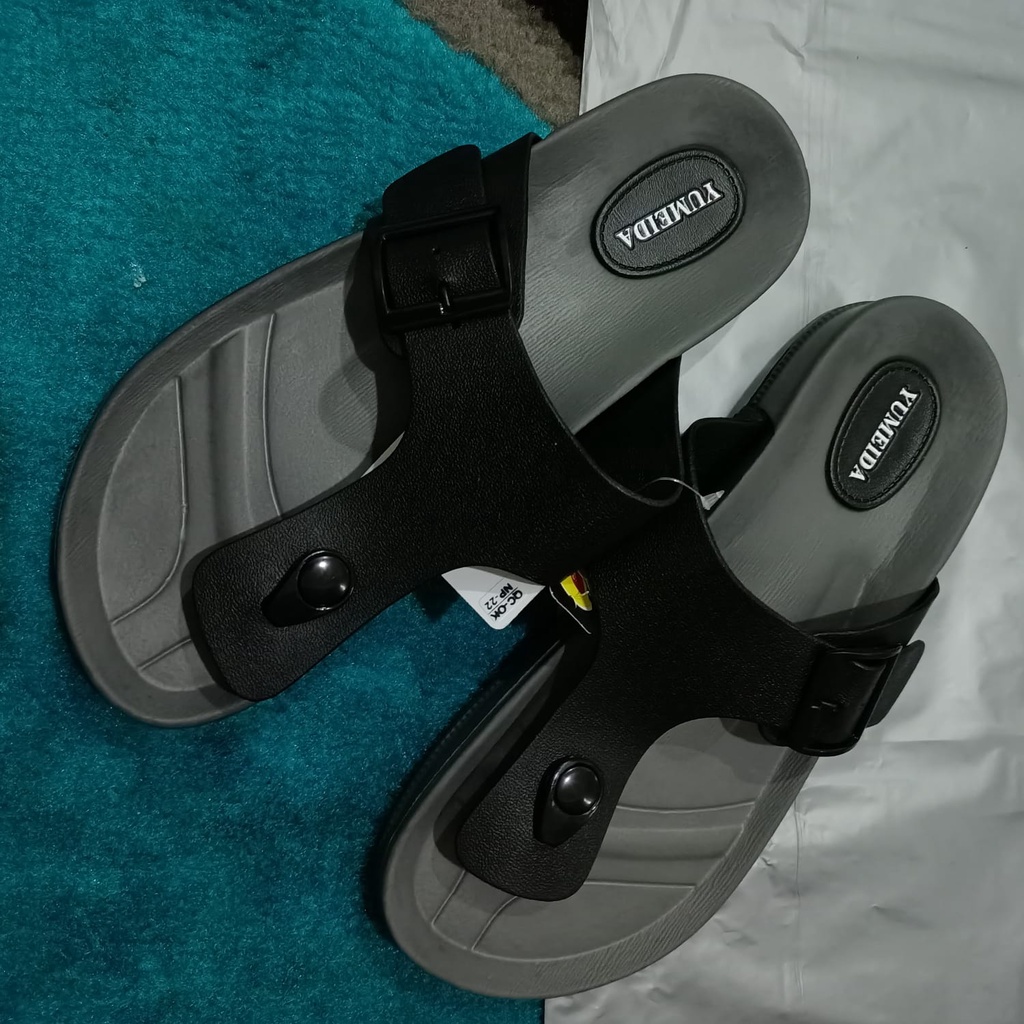 sandal jepit laki-laki yumeida GT 6102 L ukuran 38-43 cinta produk Indonesia