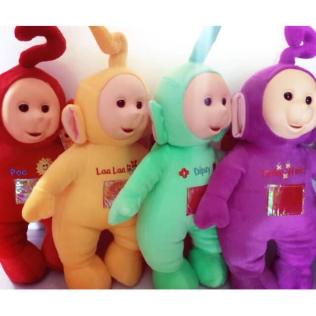 Boneka Teletubbies 14" (1 set 4 Pcs)