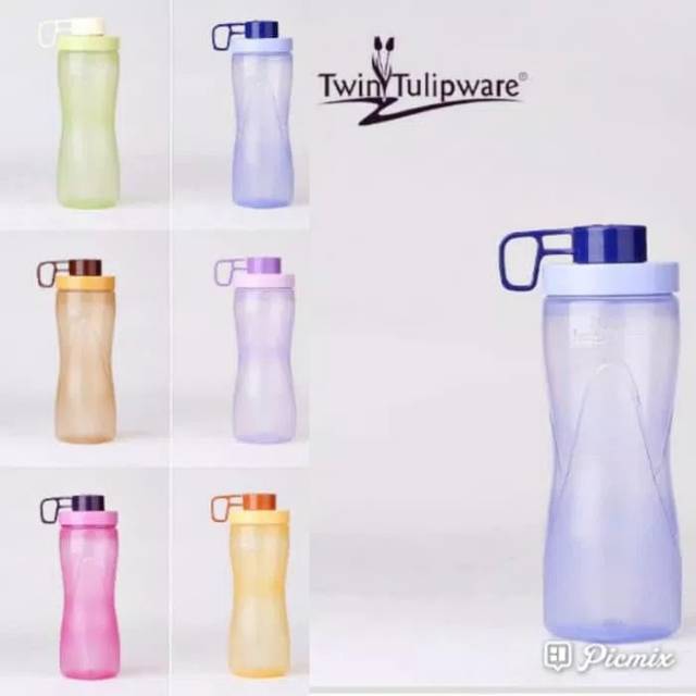 BOTOL AIR MINUM JUMBO Splash Bottle || Twin Tulipware || botol minum besar