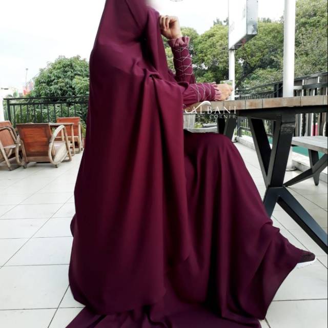 Gamis set Queena by Albani Corner