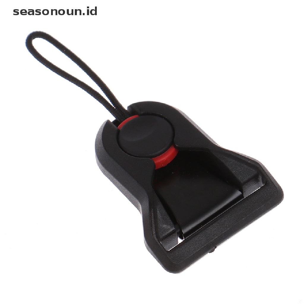 (seasonoun) 2pcs Konektor Quick Release Dengan Base Untuk Strap Bahu Kamera