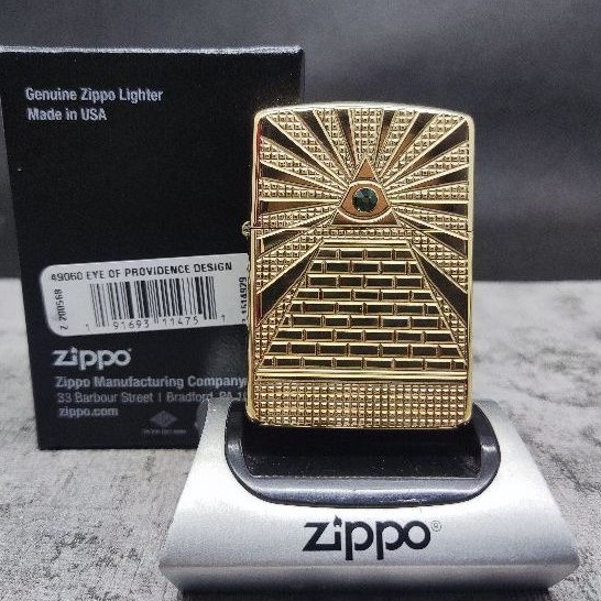 Zippo 49060 Armor Eye Of Providence Original