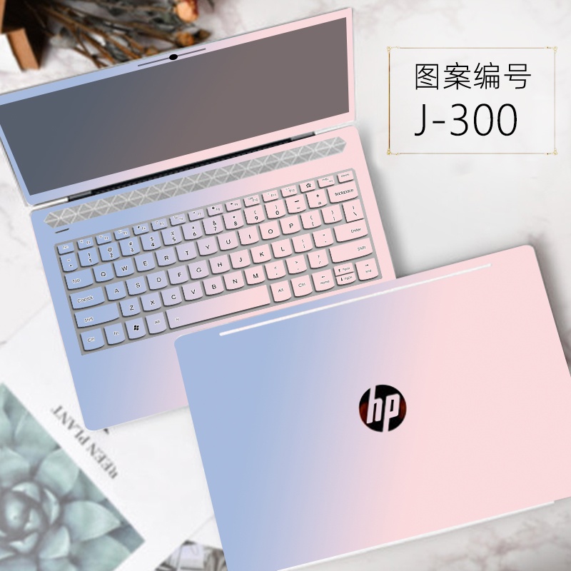 3pcs Stiker Pelindung keyboard ABC Motif Print Kartun Warna Polos Untuk HP ProBook 440 G8 ProBook 450 G8