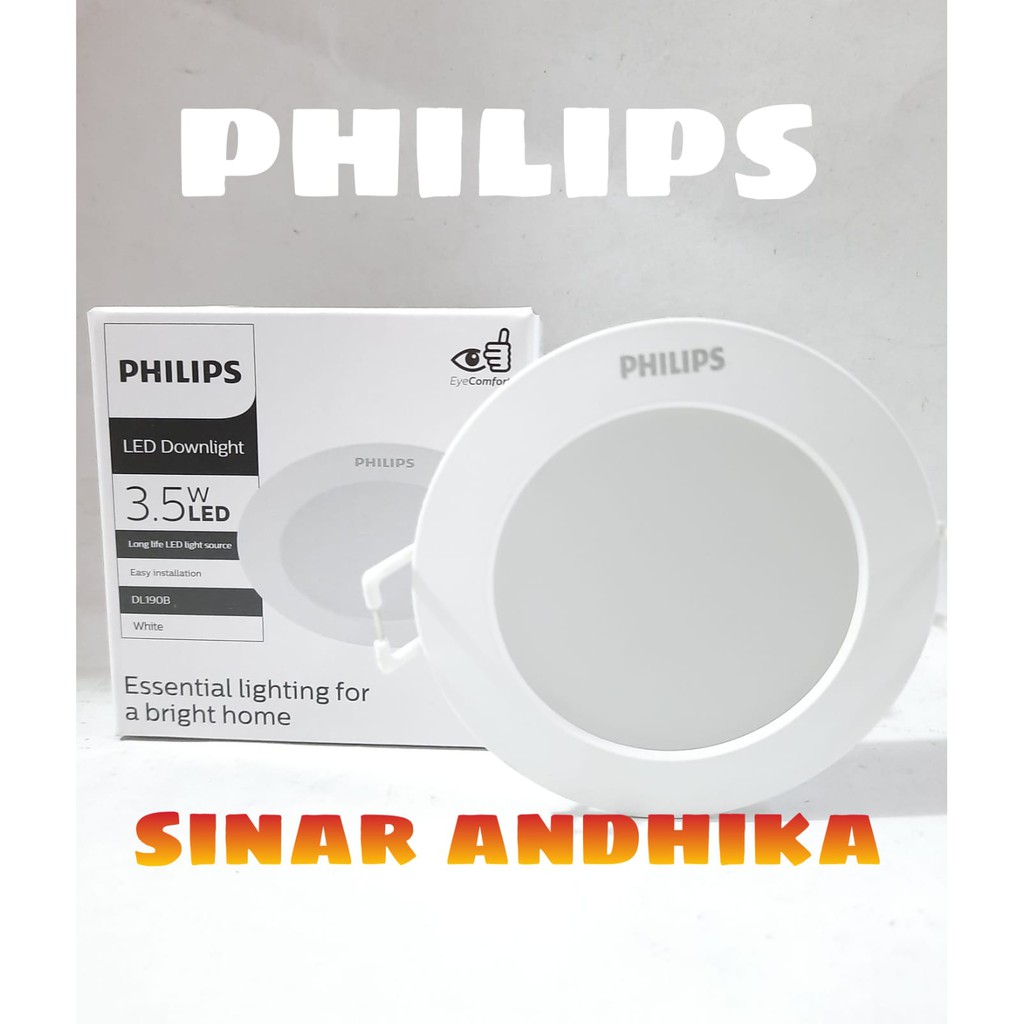 LED DOWNLIGHT 3.5 WATT PHILIPS DL190B