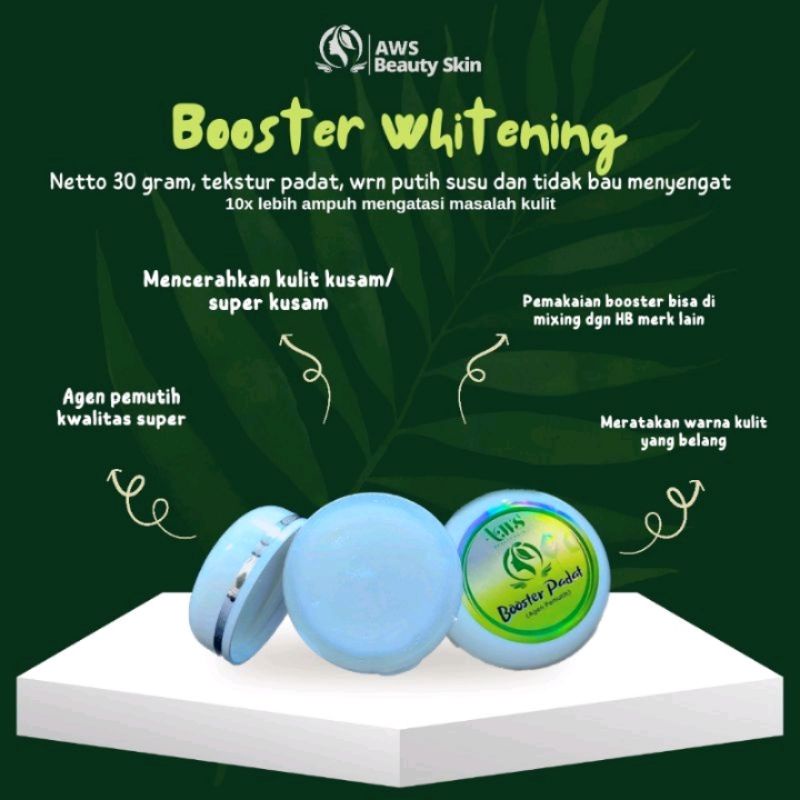 BOOSTER PADAT /AGEN WHITENING /PEMUTIH SUPER AWS BEAUTY SKIN