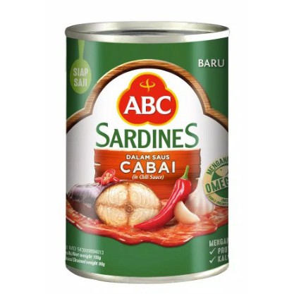 

ABC Sarden Saus Cabai 155 gr