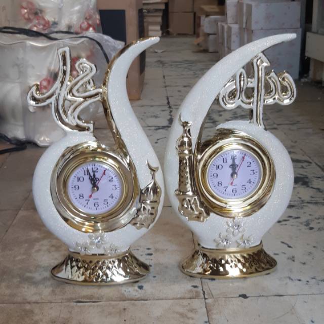 Jual pajangan allah muhammad_Jual pajangan keramik import_Jual pajangan lemari kaca