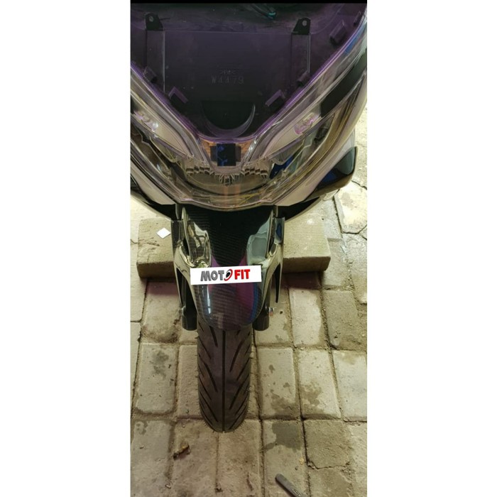 front fender pcx 2018 2020 spakbor depan custom ninja carbon kevlar