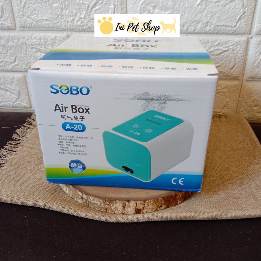 SOBO AIR BOX A20 AERATOR POMPA UDARA SOBO A 20