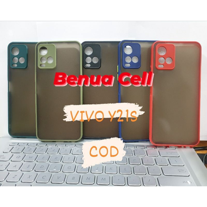 CASE VIVO Y21S NEW - CASE DOVE PELINDUNG KAMERA VIVO Y21S NEW CASE MATTE - BC